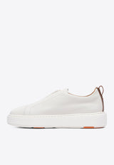Santoni Leather Low-Top Sneakers WBCD61323BARTLLKI50_78981