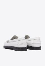 Stitched Leather Loafers