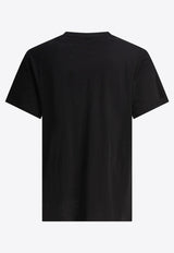 Alexander McQueen Logo Lettering Crewneck T-shirt 828420QTADD0520_79148