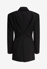 Givenchy Double-Breasted Tuxedo Jacket Black BW30KH15YR001_79177