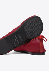 ALOHAS Gill Mesh Drawstring Ballet Flats Red S10058604_79229