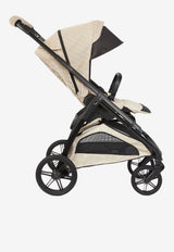 Fendi Kids Babies Logo Monogram Push Chair Beige BUV024ASPWF0D8J_79244
