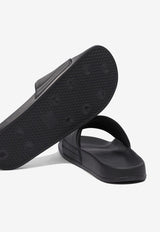 Carhartt Wip Logo Debossed Rubber Slides Black I0346150D2.XX.4U_79277_TH