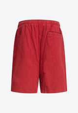 Stüssy Logo Print Track Shorts Red 1123280601 RED_79475