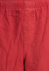 Stüssy Logo Print Track Shorts Red 1123280601 RED_79475