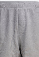 Stüssy Logo Print Track Shorts Gray 1123280009 GREY HEATHER_79514