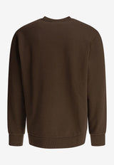 Carhartt Wip Script Embroidered Sweatshirt Brown I0344962QG.XX_79517