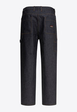 Stüssy Straight-Leg Carpenter Jeans Blue 1167030876 RAW INDIGO_79531