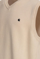 Carhartt Wip Madison V-neck Sweater Vest Beige I0330362NQ.XX_79554