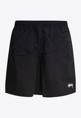 Stüssy Water Stock Swim Shorts Black 113155N0001 BLACK_79560