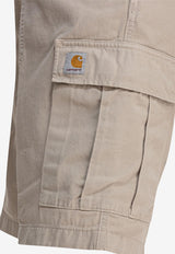 Carhartt Wip Logo Patch Cargo Shorts Beige I0315172LP.GD_79572