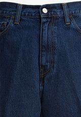 Carhartt Wip Landon Bermuda Denim Shorts Blue I03046901.06_79574