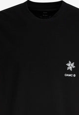 Goldwin OAMC Printed T-shirt Black GL65707MCBLACK_79593