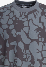 Goldwin Reaction Diffusion Sweatshirt Blue GZ45109ZINC GRAY_79596