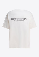 Goldwin Logo-Printed Crewneck T-shirt GL65707MCOFF WHITE_79686