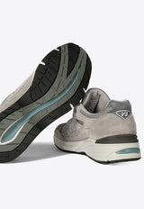 New Balance 991V2 Mesh and Suede Sneakers U991GL2_79668