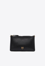PINKO Mini Flat Clutch Bag Black 104277A0F1Z99Q_79696