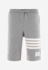 Thom Browne 4-bar Stripes Track Shorts Gray MJQ012H00535068_79626