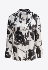 Logo-Printed Buttoned Shirt