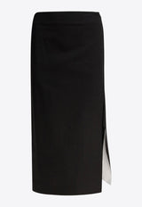 Sportmax Corone Midi Skirt 2512101082600CORONE003_79831 Black