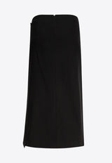 Sportmax Corone Midi Skirt 2512101082600CORONE003_79831 Black