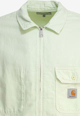 Carhartt Wip Rainer Zip-Up Overshirt Green I0348262P6.GD_79906