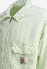 Carhartt Wip Rainer Zip-Up Overshirt Green I0348262P6.GD_79906
