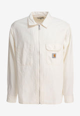 Carhartt Wip Rainer Zip-Up Overshirt Off-white I034826350.02_79991