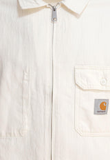 Carhartt Wip Rainer Zip-Up Overshirt Off-white I034826350.02_79991
