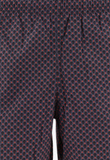 Alexander McQueen Embroidered Skull Swim Shorts Gray 5499804419Q1360_79993