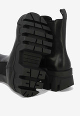 Balenciaga Bulldozer 40 Leather Chelsea Boots Black 693963WBCQ01000_79876