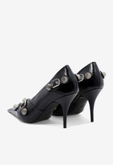 Balenciaga Cagole 90 Nappa Leather Pumps Black 714252WAD4E1081_79931