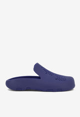Burberry Stingray Rubber Clogs Blue 8085695_79914