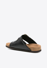 Valentino Fussfriend Leather Sandals Black 4W0S0IZ4VRNYVN_79984