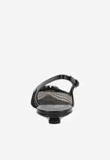 Valentino VLogo Moon Mesh Slingback Flats Black 4W0S0IY1TKJ0NO_80051