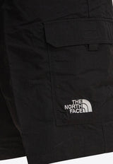 The North Face Belted Cargo Shorts Black NF0A8BJMJK31_80075
