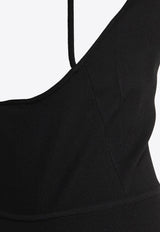 Sportmax Abano Draped Bodysuit Black 2512361043600ABANO1234005_80146