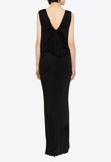 Saint Laurent Maxi Sleeveless Dress Black 723241Y7F981000_80188