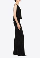 Saint Laurent Maxi Sleeveless Dress Black 723241Y7F981000_80188