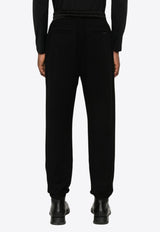 Saint Laurent Logo Embroidered Track Pants Black 778059Y36SW1000_80200