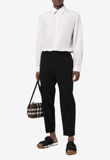 Fendi FF Jacquard Long-Sleeved Shirt White FS0585AI8PF0F5U_80213