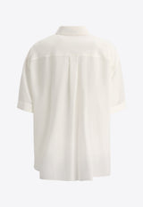 Brunello Cucinelli Precious Short-Sleeved Shirt White MB993MV646C600_80229
