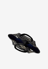 Burberry Festival Checked Tote Bag Multicolor 8089790_80265