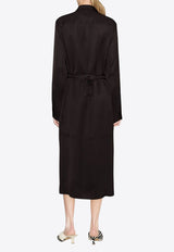 Jil Sander Single-Breasted Belted Coat Brown J02AA0113J65090202_80233