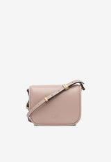 PINKO Love Leather Shoulder Bag Pink 104297A26LO81Q_80471