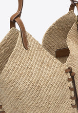 Isabel Marant Tampa Raffia Shoulder Bag Beige 25PPM0066FAC1X07MNLCG_80477