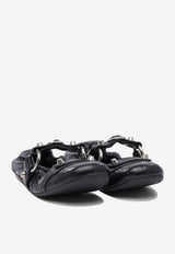 Balenciaga City Nappa Leather Ballet Flats Black 828095WAD4Y1080_80554