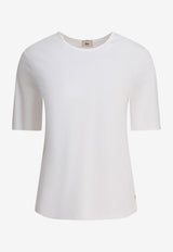 Solid Crewneck Top