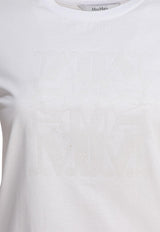 Max Mara Giovane MaxMarabesque Jersey T-shirt White 2511941042600GIOVANE011_80548