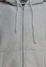 Stüssy Essential Zip-Up Sweatshirt Gray 1185710009 GREY HEATHER_80816